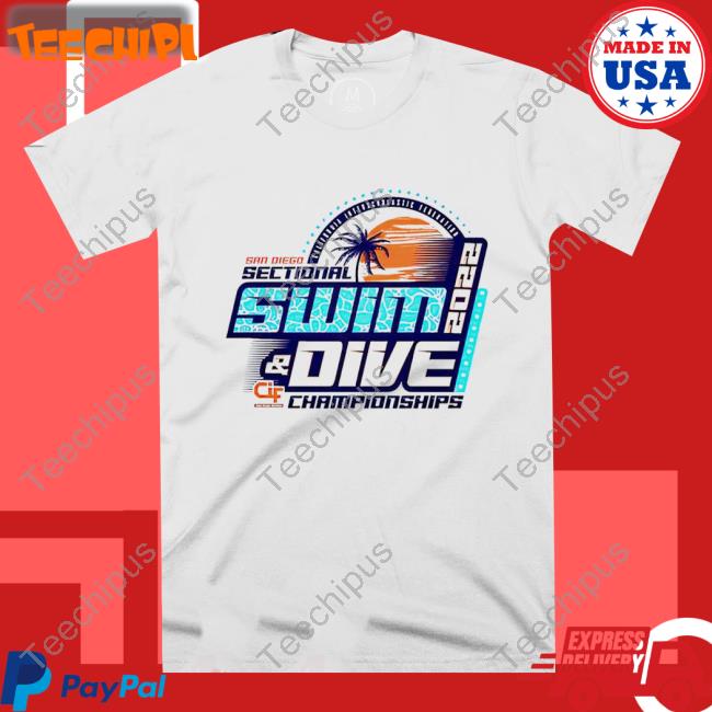 2022 CIF-SDS Championship Swim And Dive Tee