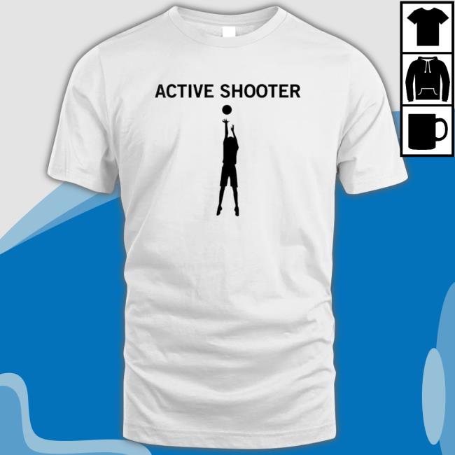 Active Shooter Basketball Crewneck Sweatshirt
