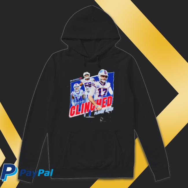 Buffalo Bills Clinch Playoff Berth 2022 Hoodie