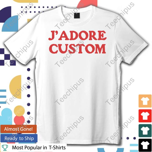 J'adore Custom Y2k Hoodie