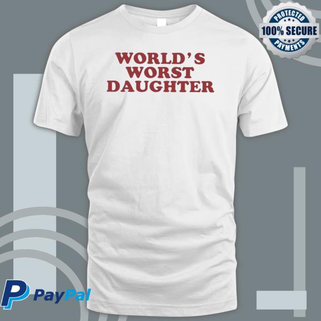 Official World’s Worst Daughter Crewneck Sweatshirt