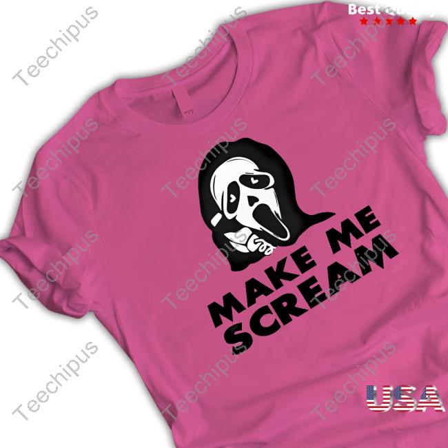 Ghostface Make Me Scream Tee Shirt