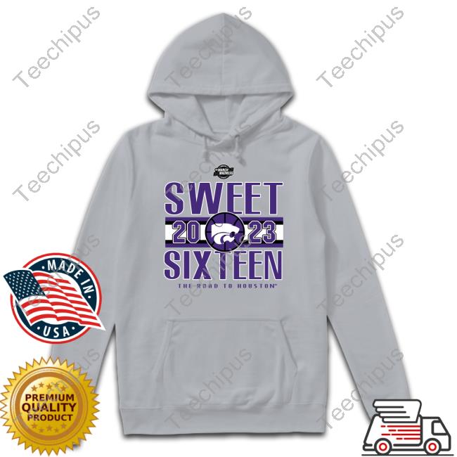Kansas State Wildcats Sweet 2023 Sixteen The Road To Houston Shirt