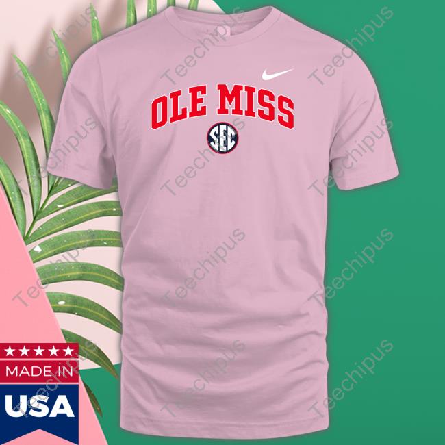 Ole Miss Sec T-Shirt Ole Miss Block Sec Club Sweatshirt