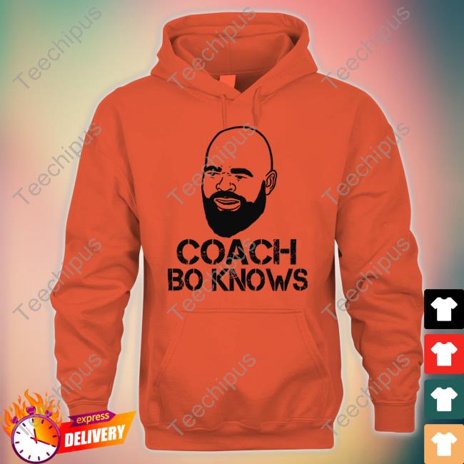Laststandhats Store Coach Bo Knows Long Sleeve T-Shirt