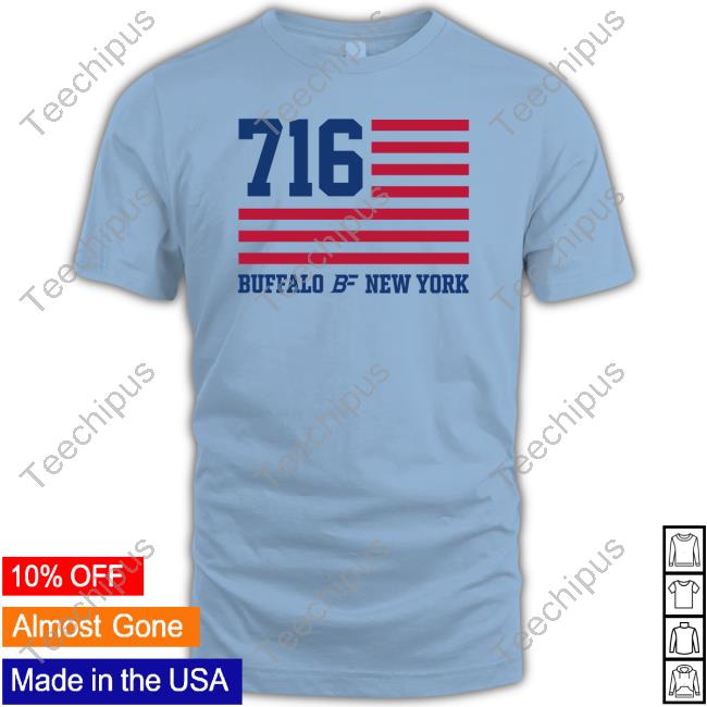 716 Usa Buffalo Bf New York Tee Shirt Home Of The Buffalo Fanatics Store 716 Usa Buffalo Bf New York New Shirt