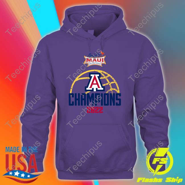 Arizona Basketball Maui Invitationals Champion 2022 T Shirts