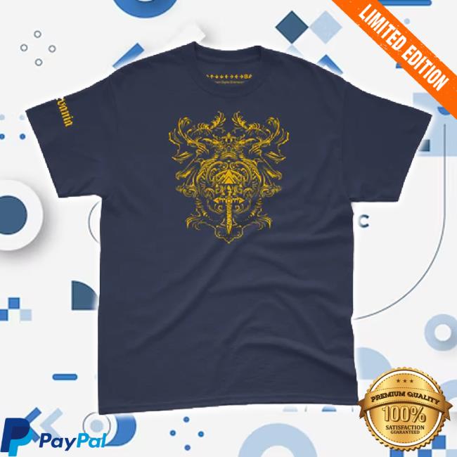 Original Official Konami Shop Merch Store Belmont Crest T-Shirt Officialkonamishop