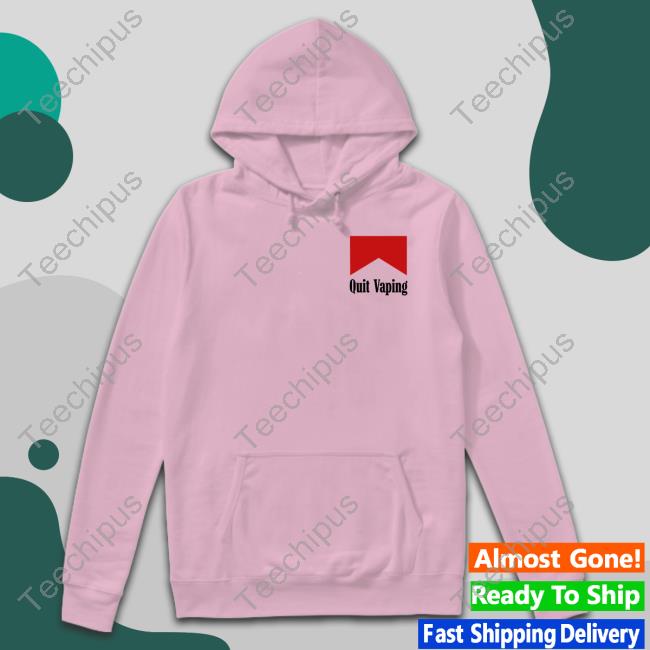 Clintonscloset Merch Quit Vaping Be A Man T Shirt