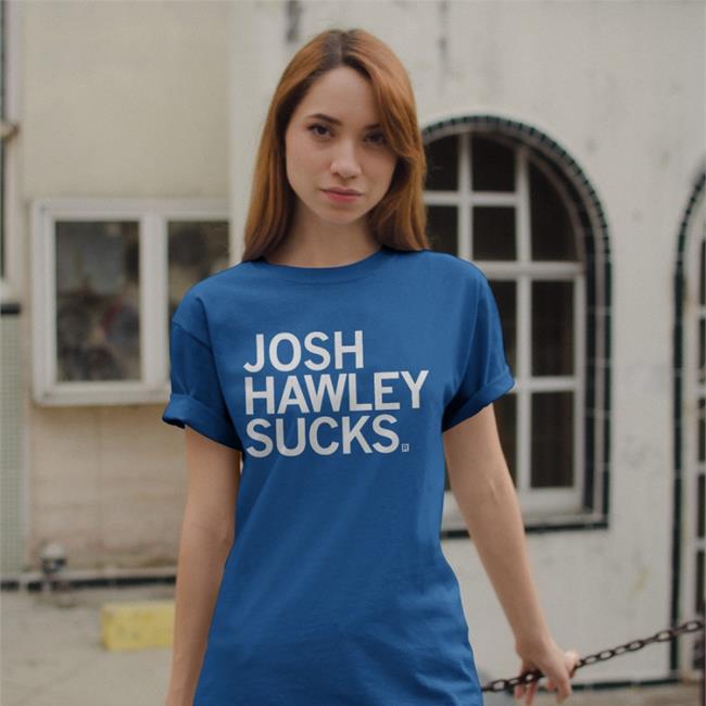 Josh Hawley Sucks Long Sleeve Tee Shirt