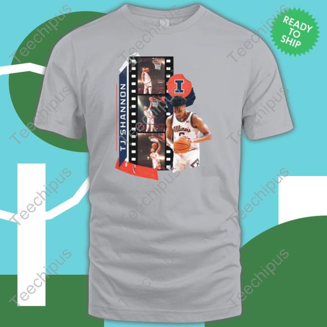 Illinois Nil Store Terrence Shannon Dunk Reel Shirts