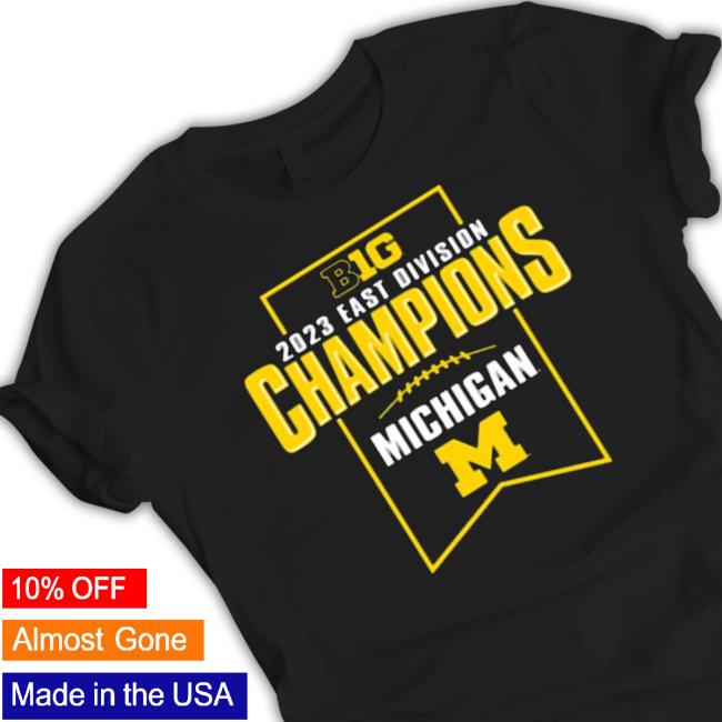 Trending Michigan Wolverines Football 2023 East Division Champions Shirt