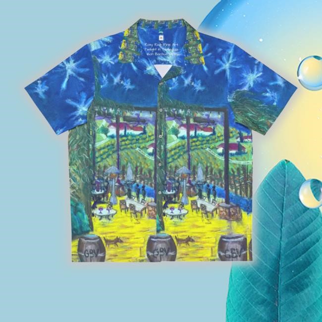 Twilight In Temecula Gbv Mens Hawaiian Tee Shirt
