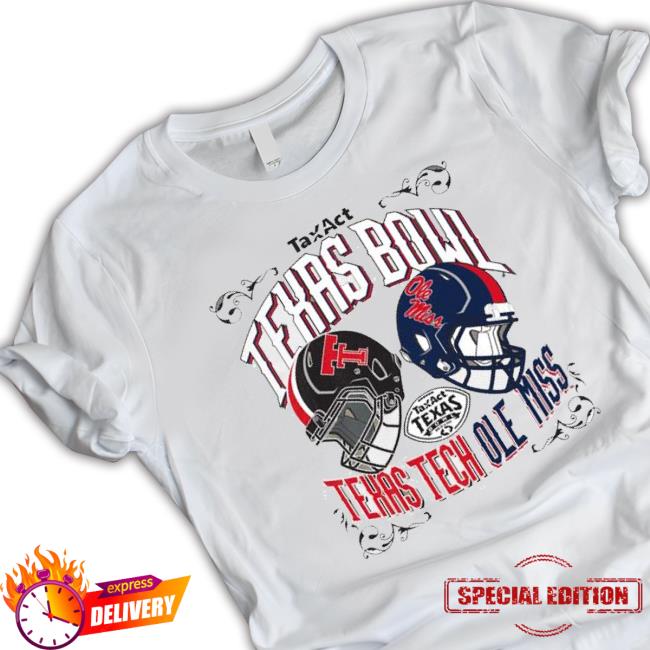 2022 Taxact Texas Bowl Texas Tech Vs Ole Miss Tee