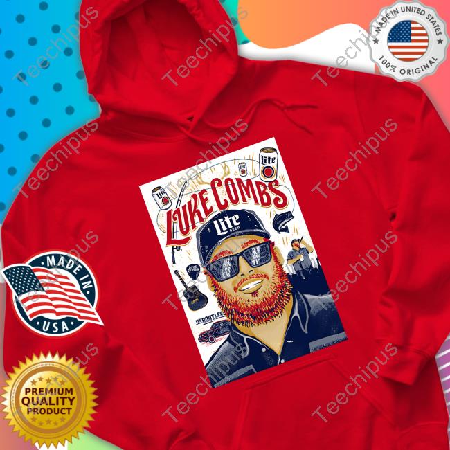Lukecombs Store Luke Combs Miller Lite T Shirts