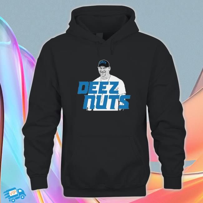 Dan Campbell Grit Deez Nuts Detroit Lions Sweaters