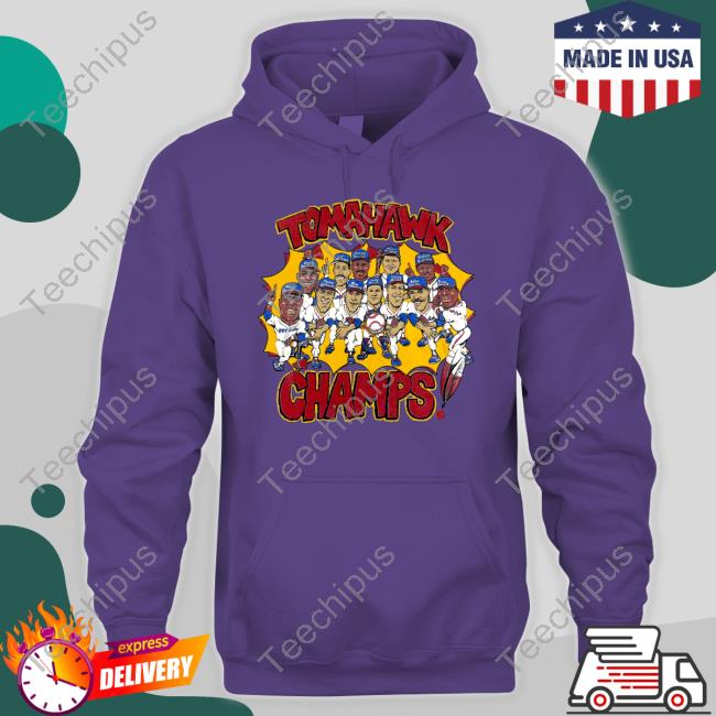 Tomahawk Champs T-Shirt Vaughn Grissom Wearing Vintage Tomahawk Champs Hoodie