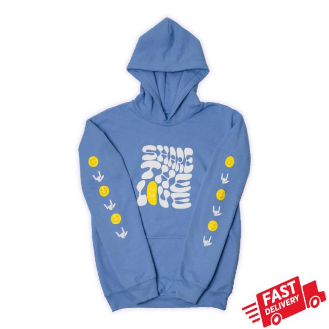 Official Stephen Sharer Merch Store Groovy Love Pullover TankTop (Muted Blue) Stephensharer Shop