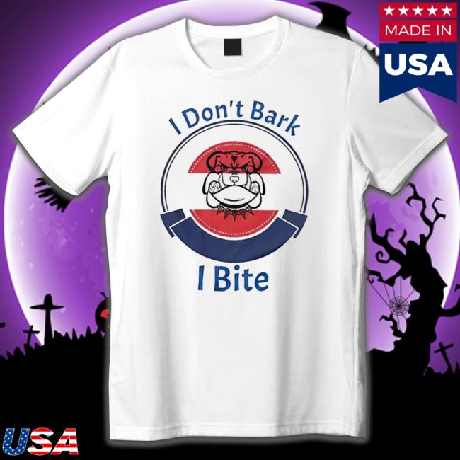 Bulldog I Don’T Bark I Bite Hoodie