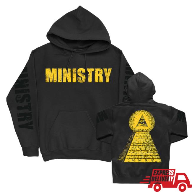 Official Pyramid Pullover Tee Shirt (Black) Ministry Official Shop