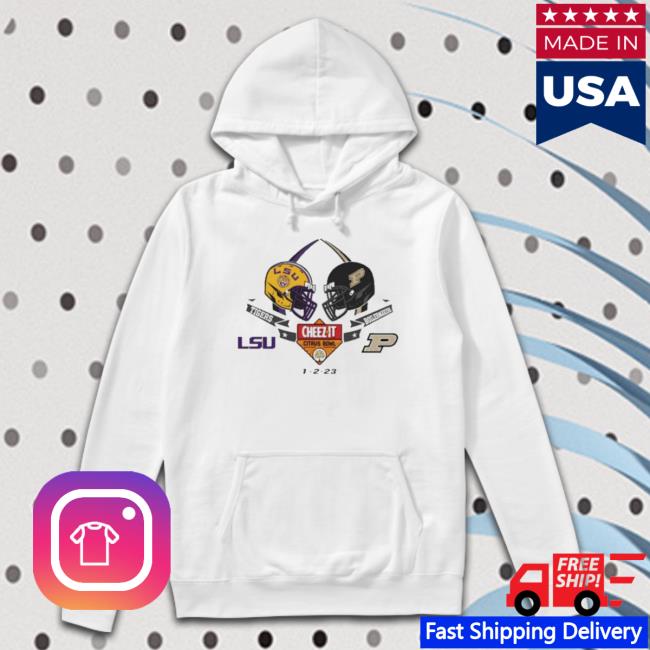 Lsu Tigers Vs Purdue Boilermakers 2023 Vrbo Citrus Bowl Shirt