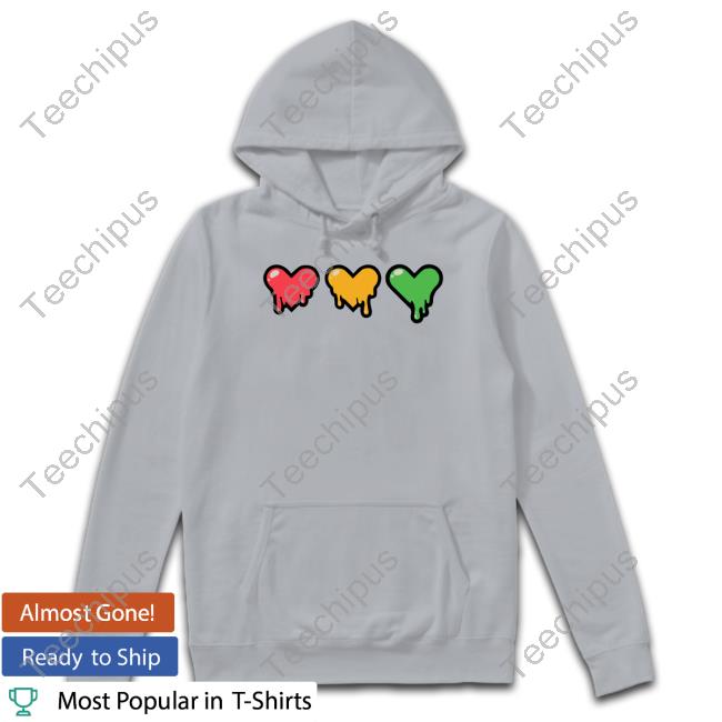Lifeseries Shop Heart Drip Shirts Official Lifeseries Heart Drip Shirt
