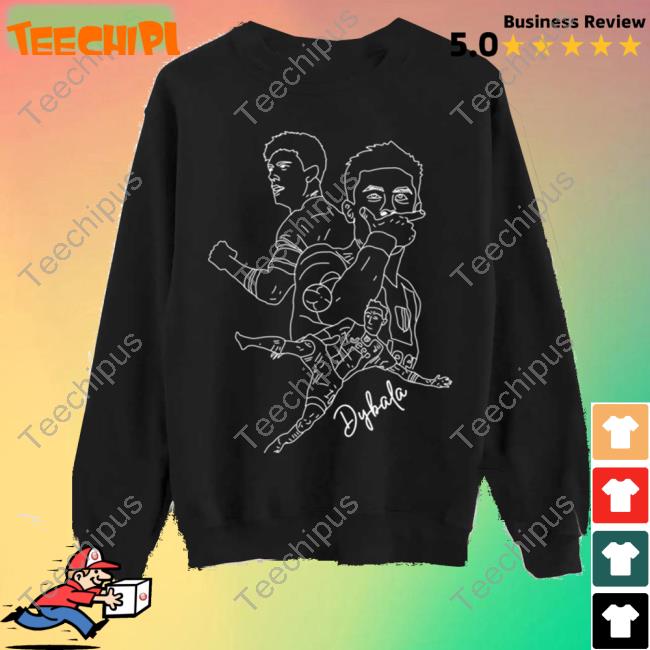 Lineart Paulo Dybala Dybala Trio White Hooded Sweatshirt