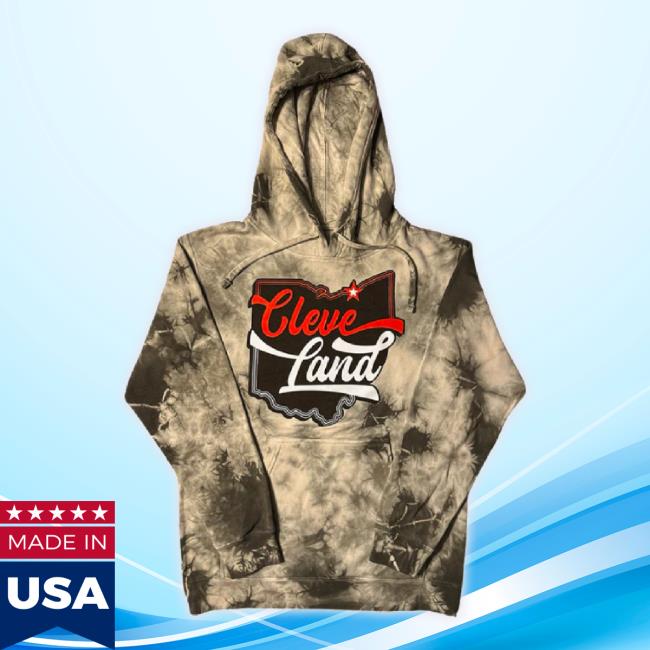 Official Ohio Store Cleveland Tie-Dye Sweater