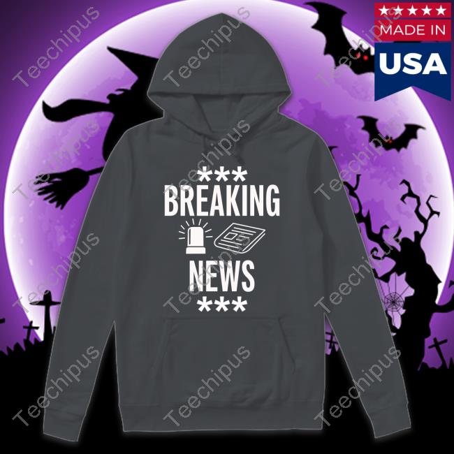 KevinWeekes Baby Wearing Breaking News Sweatshirt