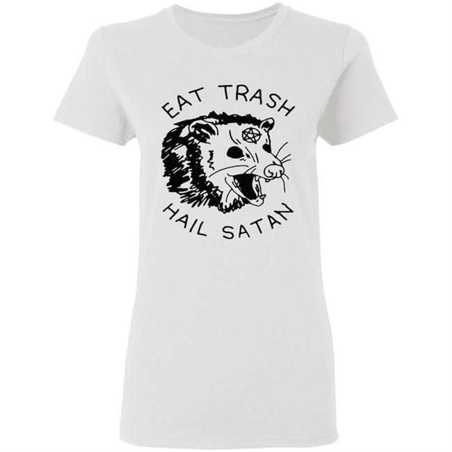 Possum Eat Trash Hail Satan shirt Possum Eat Trash Hail Satan shirt