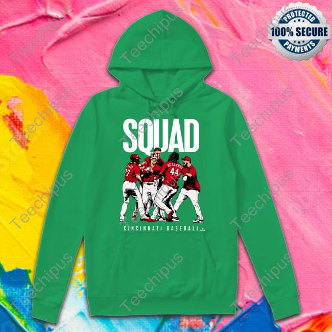 Cincinnati Baseball Squad Tee Cincyshirts Store Cincinnati Baseball Squad Tee