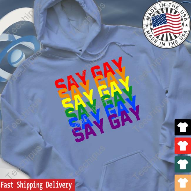 Say Gay Pride Shirts