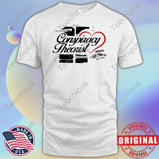 Shirtsthatgohard Top Secret Cream Conspiracy Theorist Confidential Shirts