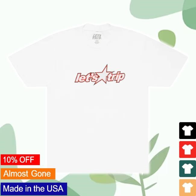Trending Let's Trip Star Sweaters White Sturniolo Clothing Shop Merch Store