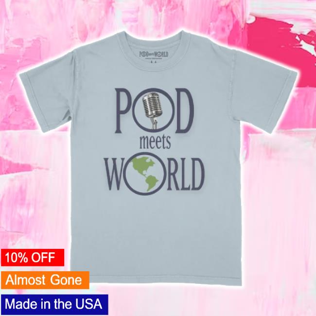 Official Pod Meets World Logo Unisex Sweatshirt Pod Meets World Show Shop
