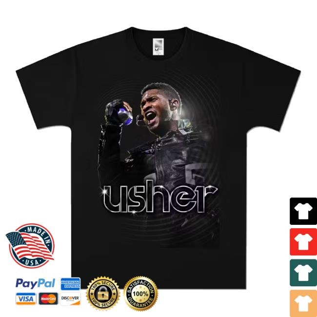 Trending Usher 2011 The Mic Tour Long Sleeve T Shirt Usher Merch Store Shop