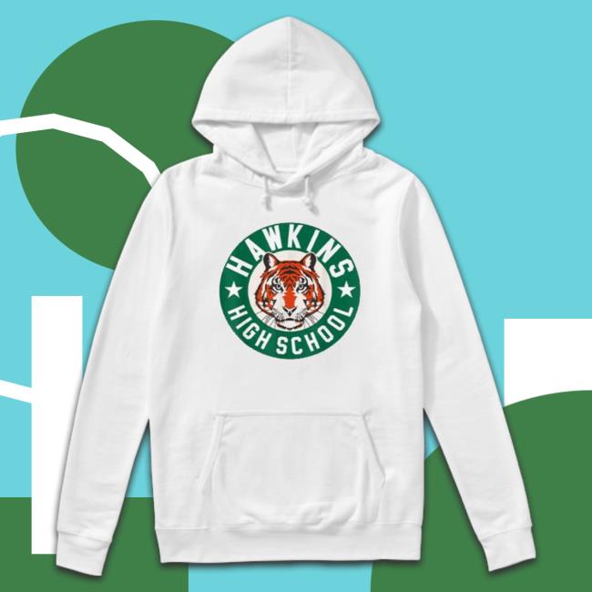 Hawkins High School Logo Crewneck Sweatshirt