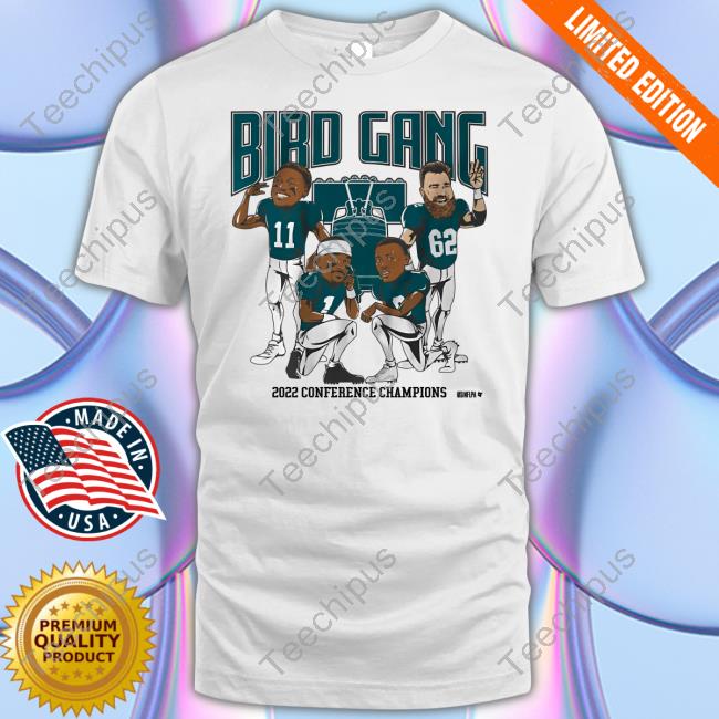 Bird Gang Philadelphia 2022 Conference Champions T Shirt