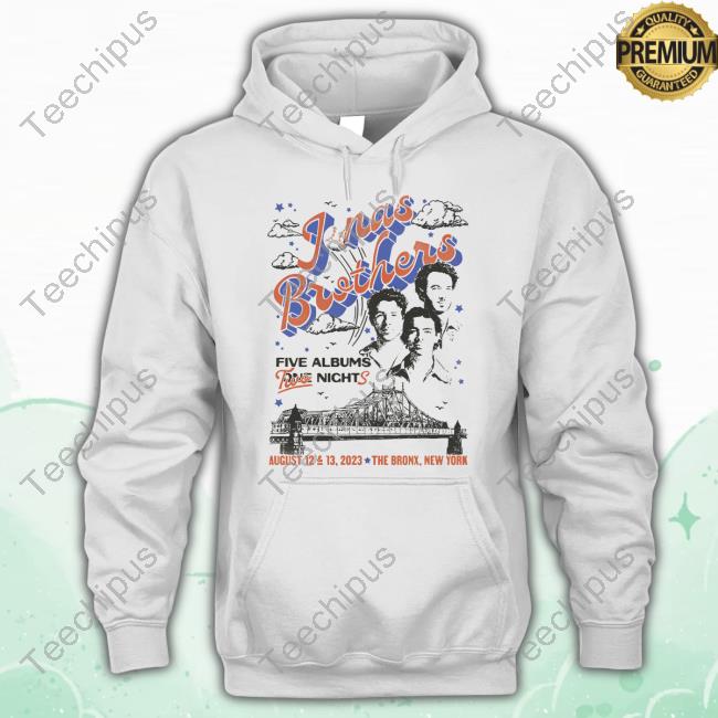 Jonas Brothers Ny Yankee Stadium Hooded Sweatshirt