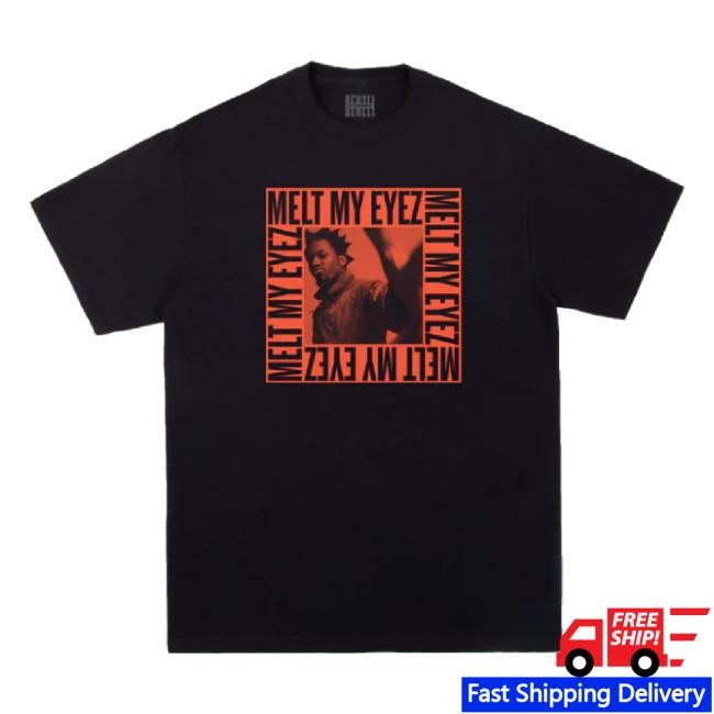 Official Melt My Eyez Black Sweaters Denzel Curry Merch Shop Store