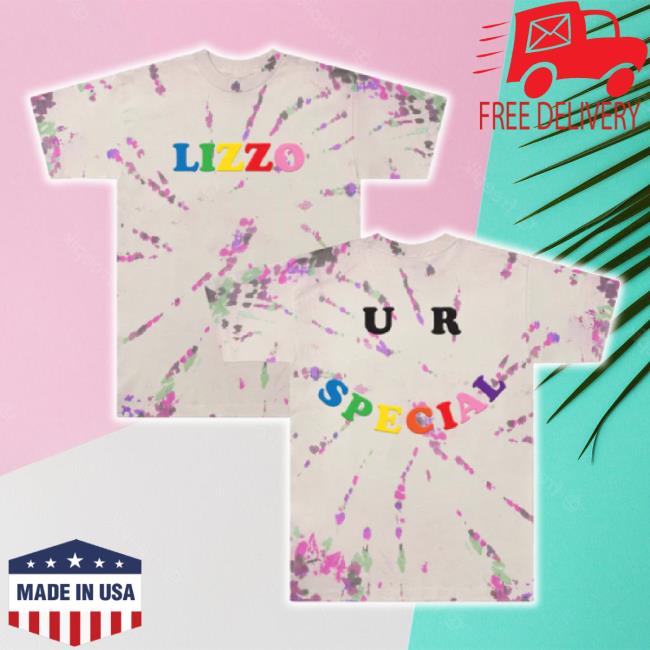 Trending Lizzo Music Merch Store Lizzo U R Special Tie Dye Hoodie Sweatshirt Lizzomusic Shop