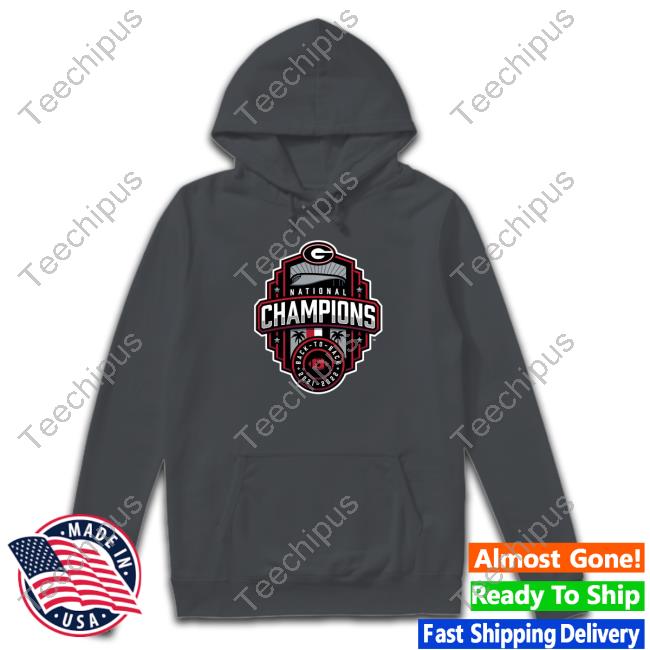 Georgia Bulldogs College Football Playoff 2022 National Champions Official Logo Shirt