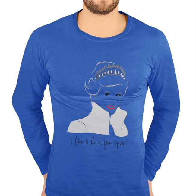 I Like To Be A Free Spirit Princess Diana Tee Shirt