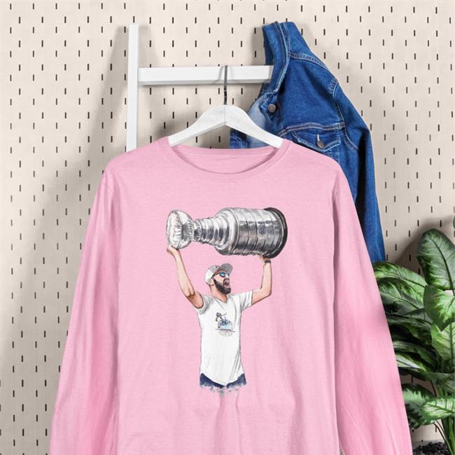 Champion Avalanche Warning Nazem Kadri With The Stanley Cup Shirts