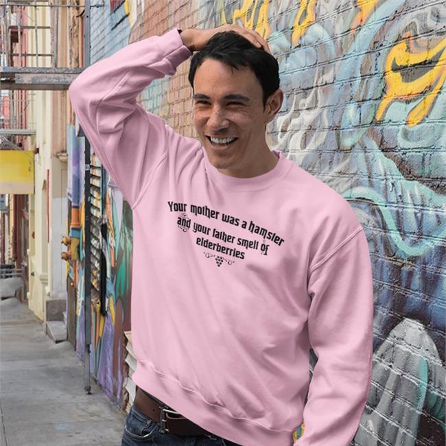 Your Mother Was A Hamster And Your Father Smelt Of Elderberries Tee Strangethrift