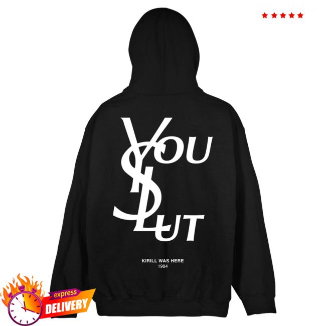 Official Linda Finegold Store Shop You Slut Black Hoodies Lindafinegold Clothing