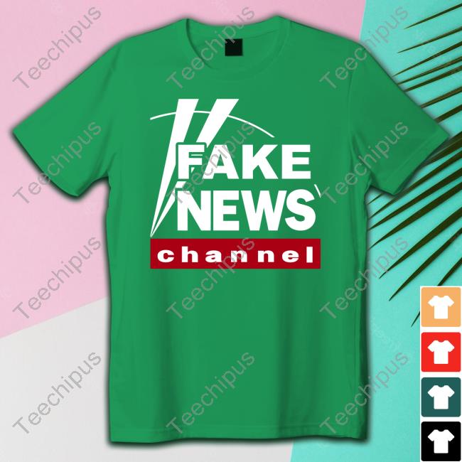 Luke Rudkowski Fake News Channel shirt