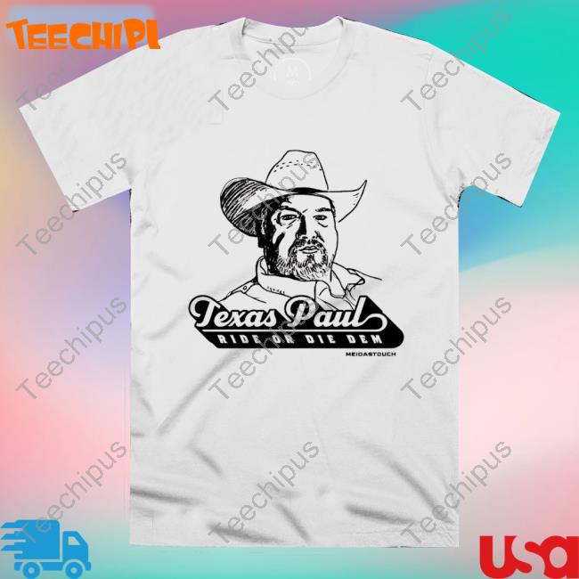 Men’S Texas Paul Ride Or Die Dem Hooded Sweatshirt
