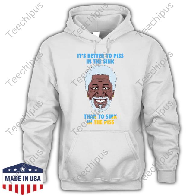 Lucca International Merch It's Better To Piss In The Sink Than To Sink In The Piss Long Sleeve Tee