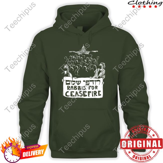 Rabbis For Ceasefire Tee Shirt Jfrejnyc